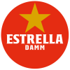 Logo Estrella Damm, patrocinador de MMF